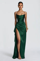 Helen Maxi Dress - Emerald