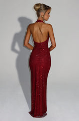 Starla Maxi Dress - Wine