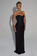 Carina Maxi Dress - Black