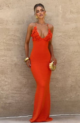 Celaena Maxi Dress - Orange