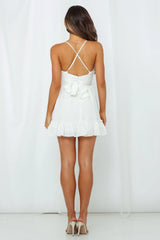 CloudSoft White Relaxed-Fit Versatile Summer Dress