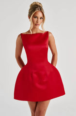 Tate Mini Dress - Red