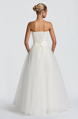 Ethel Maxi Skirt - Ivory