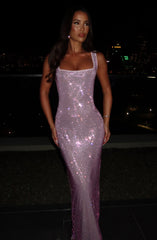 Petra Maxi Dress - Pink