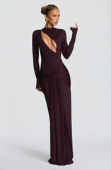 Tahnee Maxi Dress - Plum