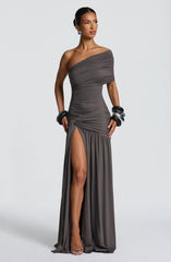 Monica Maxi Dress - Charcoal