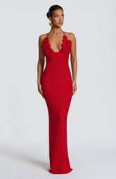 Celaena Maxi Dress - Red