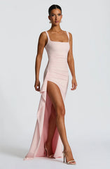 Katana Maxi Dress - Blush