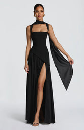 Tullulah Maxi Dress - Black