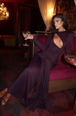 Tahnee Maxi Dress - Plum