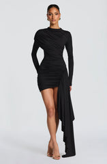 Jovanna Mini Dress - Black