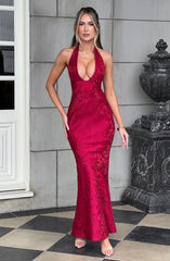 Josephine Maxi Dress - Red