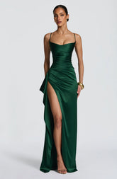 Helen Maxi Dress - Emerald