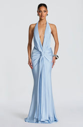 Linette Gown - Glacier Blue