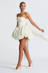 Lotus Mini Dress - Ivory