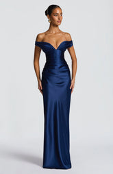 Aurelia Maxi Dress - Navy