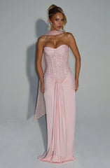Carina Maxi Dress - Blush