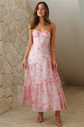 Her Best Version Pink Evening Gown