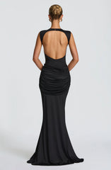 Lorenza Maxi Dress - Black
