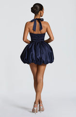 Prudence Mini Dress - Navy
