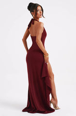 Luella Maxi Dress - Burgundy