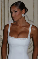 Ines Midaxi Dress - Ivory