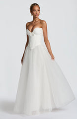 Ethel Maxi Skirt - Ivory