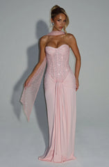 Carina Maxi Dress - Blush