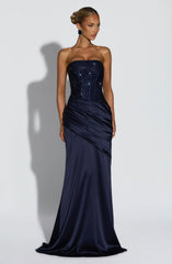 Celestia Maxi Dress - Navy