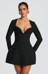 Regina Mini Dress - Black
