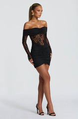 Sauline Mini Dress - Black