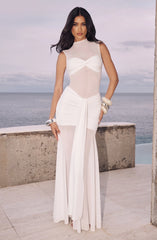 Fae Maxi Skirt - White