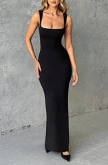 Hadley Maxi Dress - Jet Black