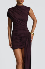 Marnie Mini Dress - Plum