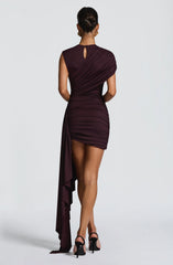 Marnie Mini Dress - Plum