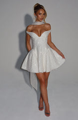 Sapphire Mini Dress - Ivory