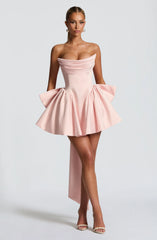 Trinity Mini Dress - Blush