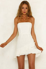 Worth Watching: Little white dress with a lace back