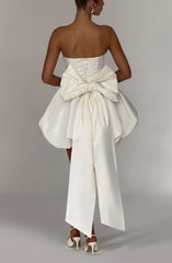 Lotus Mini Dress - Ivory