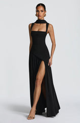 Tullulah Maxi Dress - Black