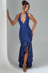 Veronique Maxi Dress - Navy