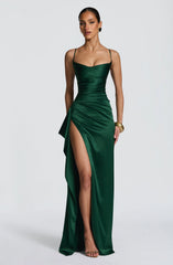 Helen Maxi Dress - Emerald