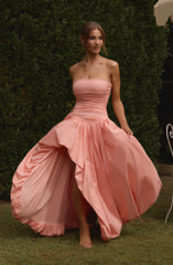 Jillian Maxi Dress - Peach