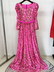 Matte Black Off-Shoulder A-Line Evening Gown with Beaded Bodice