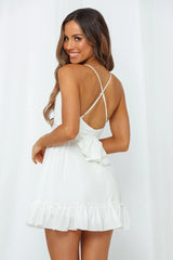CloudSoft White Relaxed-Fit Versatile Summer Dress