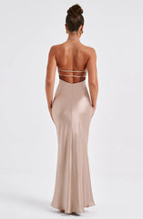Delphine Maxi Dress - Champagne