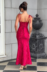 Whitney Maxi Dress - Red