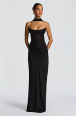 Liora Maxi Dress - Black