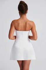 Fleur Mini Dress - Ivory