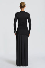 Ysabella Maxi Dress - Black